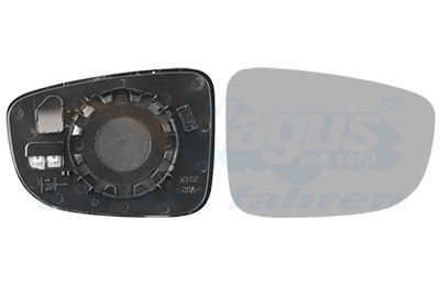 VAN WEZEL Spejlglas, udvendig spejl 2745838 VAN WEZEL 2745838 Mazda 3 bm Sidespejle pris
