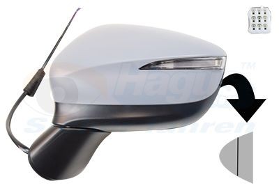 VAN WEZEL Wing mirror 2786807 VAN WEZEL 2786807 Wing mirror MAZDA 3 Saloon (BP) 2.5 SKYACTIV-G (BP2S) 189 hp 2021