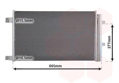 VAN WEZEL Condenseur, climatisation 33015703 VAN WEZEL 33015703 Condenseur de clim MERCEDES-BENZ Citan II Tourer (W420) à un prix avantageux