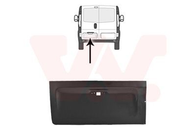 VAN WEZEL Zadné dvere 4394159 4394159 VAN WEZEL Piate dvere Land Rover lacné