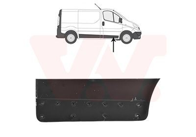 VAN WEZEL Πόρτα, αμάξωμα 4394172 Πόρτα αμαξώματος VAN WEZEL LAGUNA 4394172 φθηνά