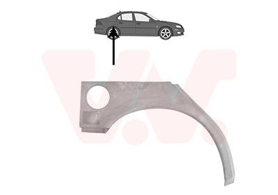 Passaruota VAN WEZEL 4735148 VAN WEZEL 4735148 Passaruota SAAB 9-5 2002
