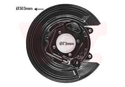 VAN WEZEL Plekk, piduriketas 5393376 VAN WEZEL 5393376 Plekk piduriketas INFINITI hind
