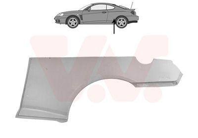 Sidewall VAN WEZEL 8213145 VAN WEZEL 8213145 HYUNDAI TERRACAN 2004 wheel arch price