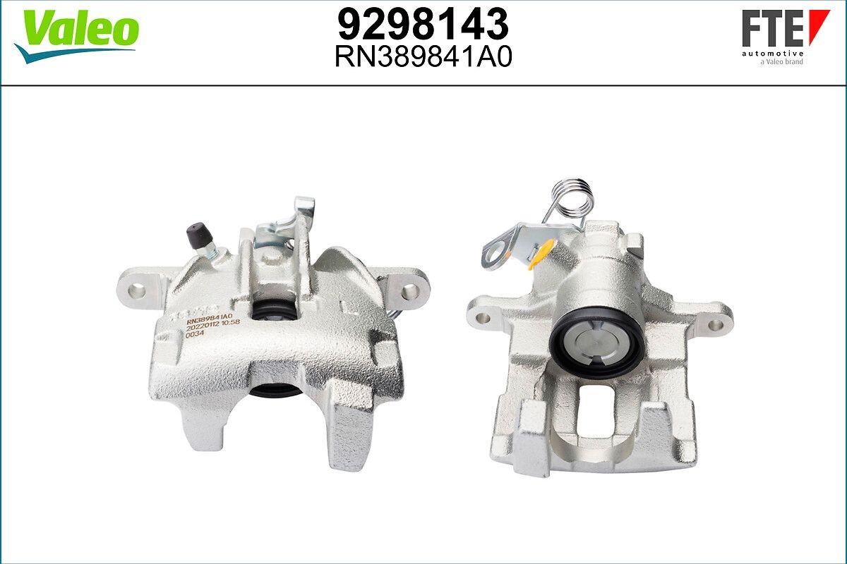 FTE Pinça de travão 9298143 9298143 Pinças de freio PORSCHE 914 FTE
