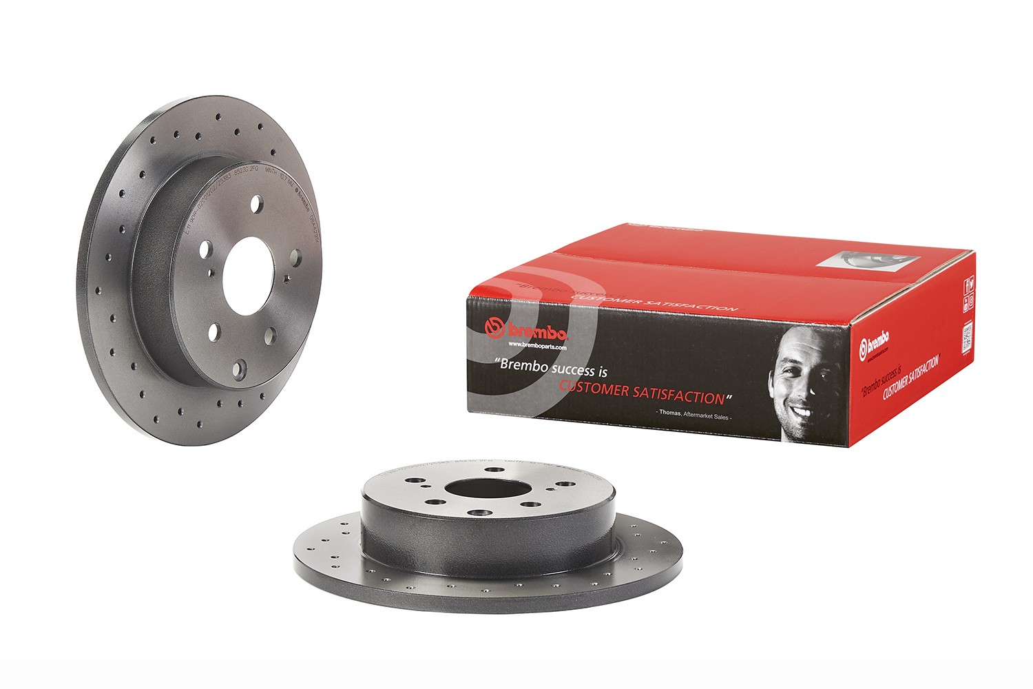 BREMBO Remschijf 08.A429.1X BREMBO 08.A429.1X Remschijven set HS 250h originele prijs