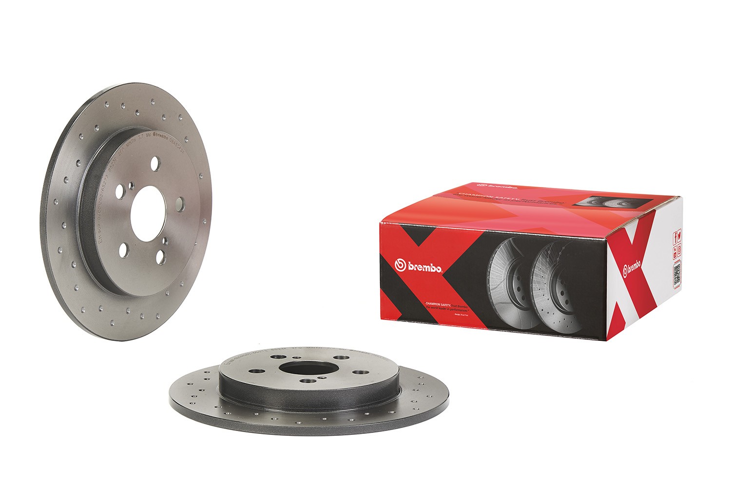 BREMBO Bremseskive 08.A534.3X BREMBO 08.A534.3X CT (ZWA10_) Bremseskive pris