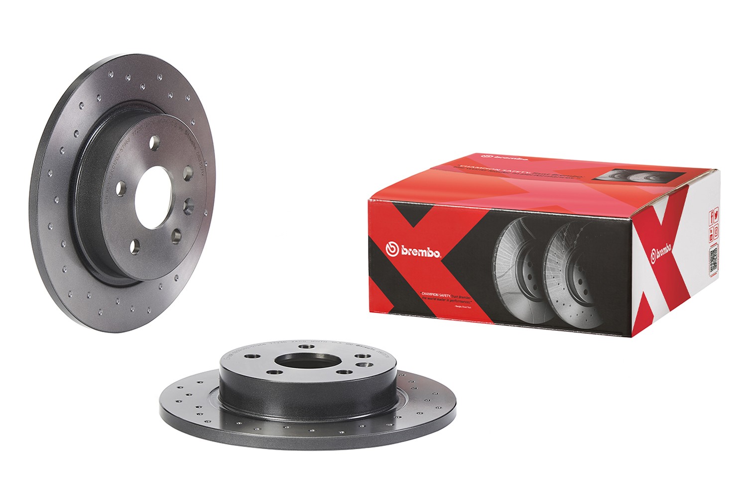 Disco de travão BREMBO 08.B357.1X BREMBO Xtra 08.B357.1X Disco de travão OPEL MOKKA 2018