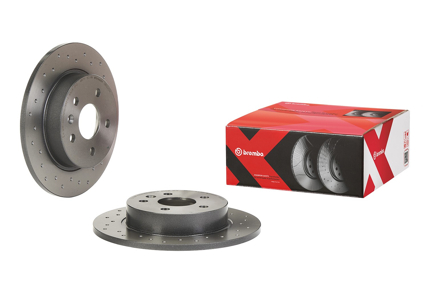 BREMBO Disco de travão 08.D225.1X BREMBO 08.D225.1X originais Discos de travão Opel Astra K B16 custo