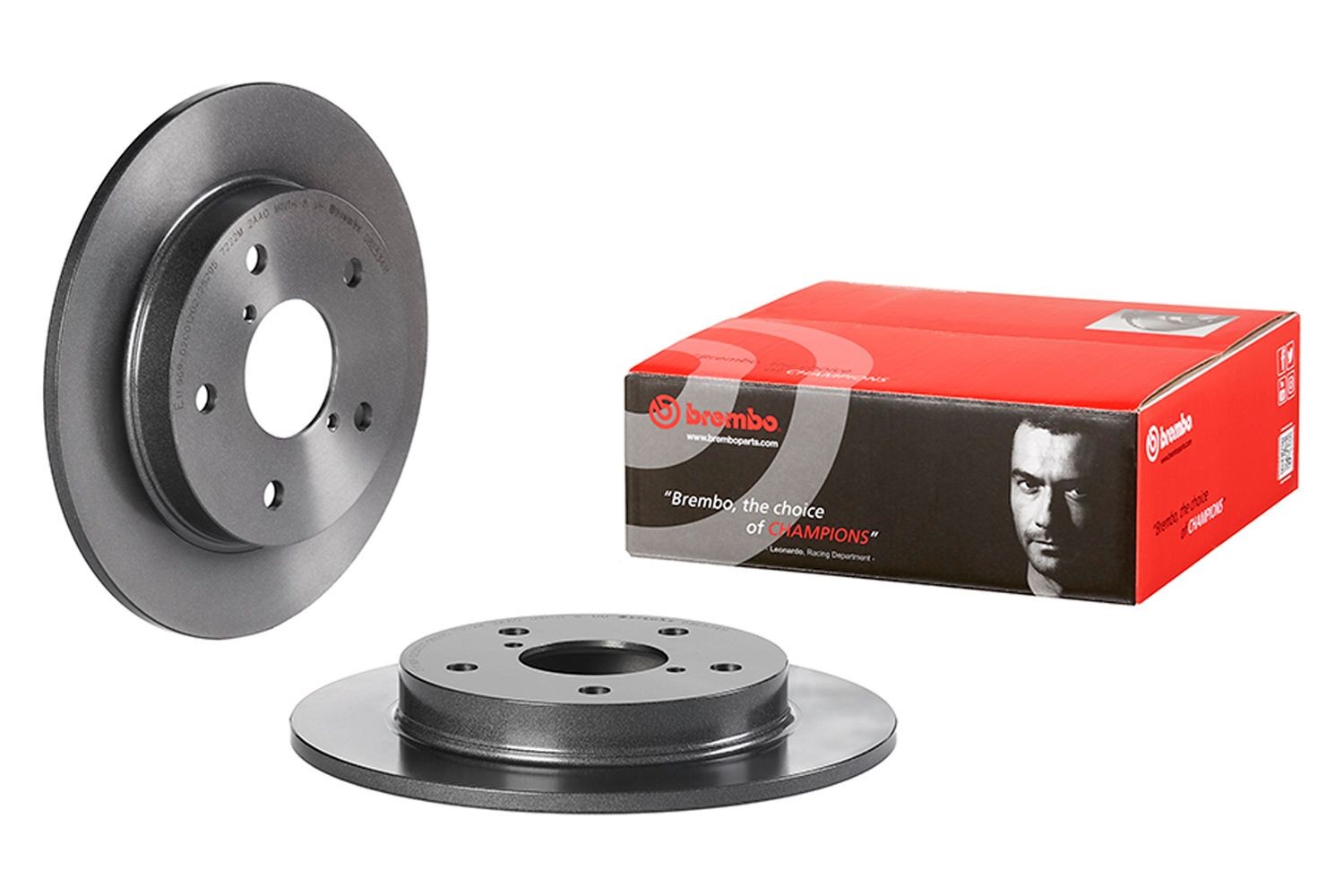 BREMBO Bremseskive 08.E534.11 Sportsbremseskiver BREMBO Suzuki SX4 08.E534.11