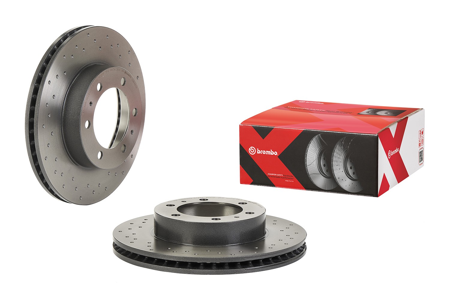 Disco de travão BREMBO 09.B461.1X BREMBO Xtra 09.B461.1X Disco TOYOTA HILUX Pick-up 2025