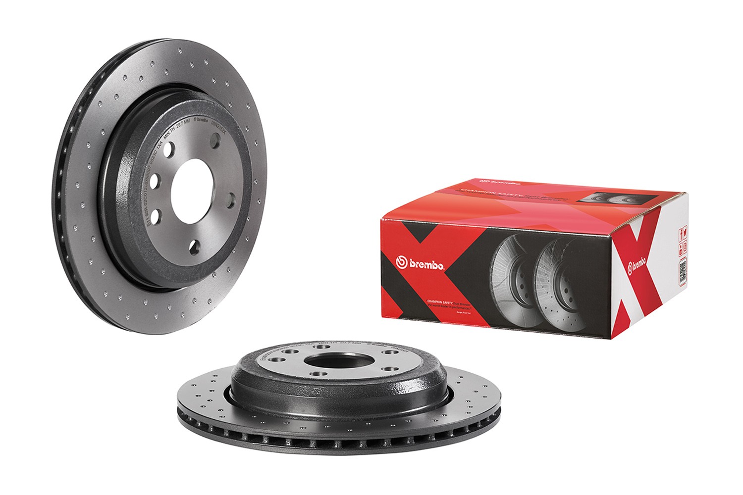 BREMBO Bremžu diski 09.N235.2X BREMBO 09.N235.2X Bremžu diski DODGE Durango (WD) 6.2 SRT Hellcat 719 ZS 2022