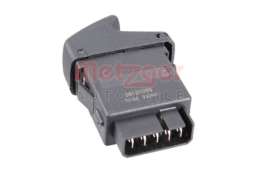 METZGER Bryter, vindusheis 09161089 09161089 Vindusheisbryter RENAULT LAGUNA METZGER