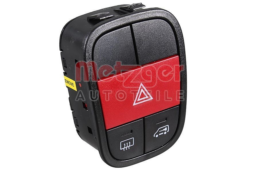 METZGER Alarmlicht schakelaar 09161103 METZGER 09161103 Waarschuwingsknipperlamp schakelaar Citroen Berlingo MF aan een voordelige prijs