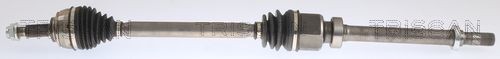 TRISCAN Άξονας μετάδοσης κίνησης 8540 25701 Ημιαξόνιο TRISCAN ZOE 8540 25701 φθηνά