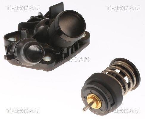 TRISCAN Termostat, kjølemiddel 8620 55185 8620 55185 TRISCAN Termostathus BMW billige