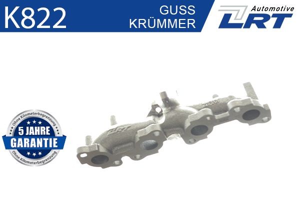 LRT Udstødningsmanifold K822 LRT K822 Udstødningsmanifold Audi Coupe B2 billig