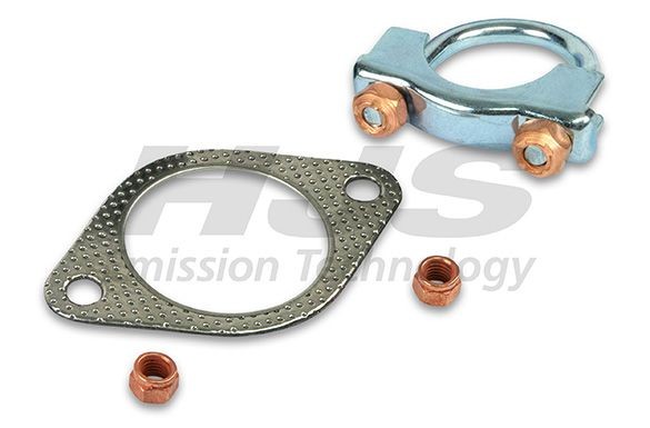 HJS Kit montaggio silenziatore 82 15 9072 HJS 82 15 9072 costo Kit di montaggio silenziatore FORD Fiesta Mk4 (J3S, J5S) originale