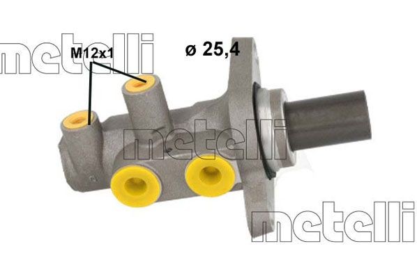 Bomba central dos travões METELLI 05-1176 METELLI 05-1176 Bomba de travões Volvo XC 90 2018