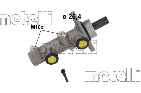 METELLI Jarrupääsylinteri 05-1178 Kia Sportage je jarrupääsylinteri METELLI 05-1178