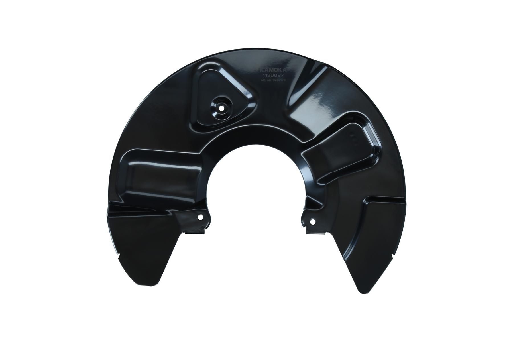 KAMOKA Έλασμα πιτσιλίσματος, δισκόπλακα 1180027 KAMOKA 1180027 Λαμαρινένιο προστατευτικό VW T5 Φορτηγό πλατφόρμα τιμες