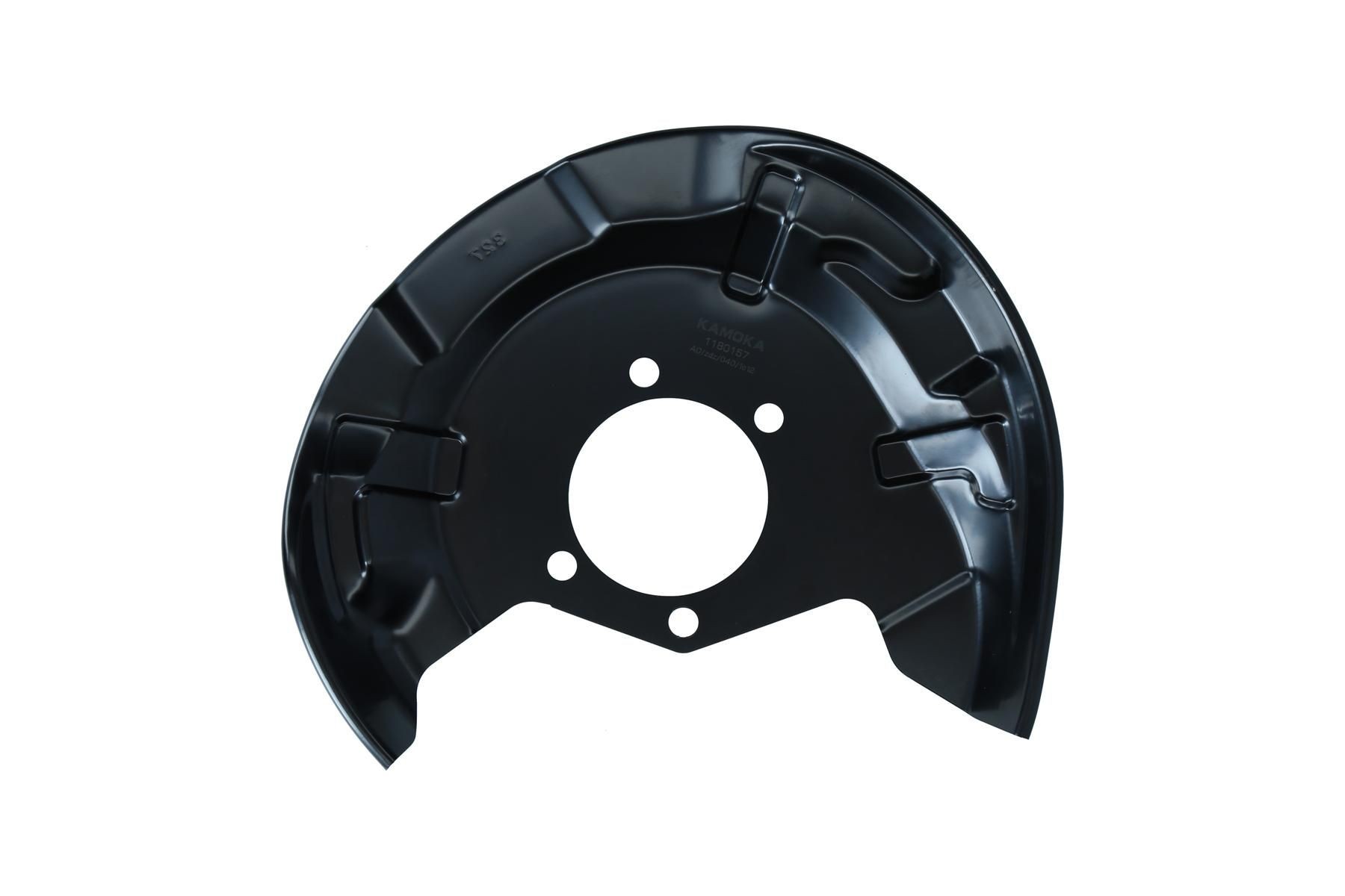 KAMOKA Stænkskærm, bremseskive 1180157 KAMOKA 1180157 Ankerplader Nissan Qashqai J11 billig