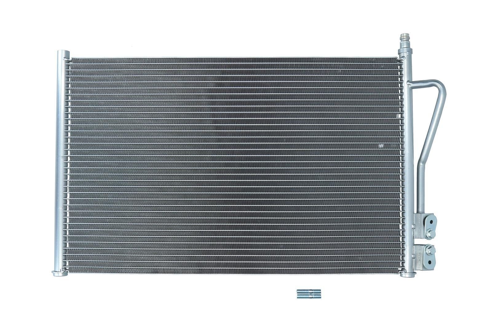 KAMOKA Kondensator, klimaanlegg 7800161 KAMOKA 7800161 Radiator AC Mazda 121 DA pris
