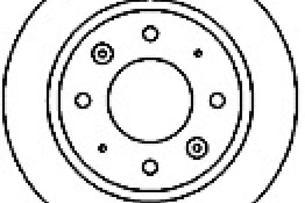 Bremseskive MAPCO 15575 MAPCO 15575 Bremseskiver KIA CARENS 2003