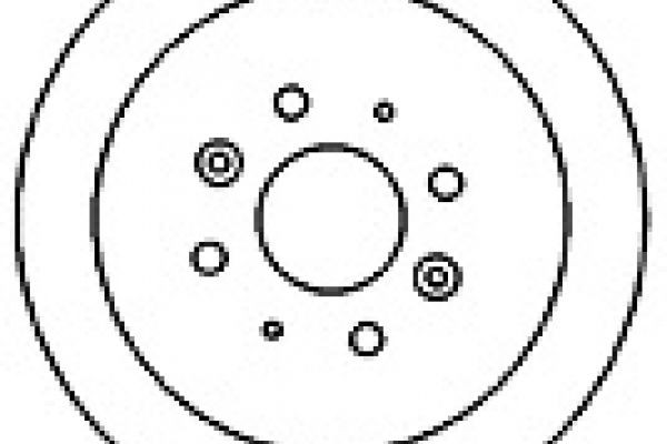 MAPCO Brake disc 15576 MAPCO 15576 Sephia / Mentor I Hatchback (FA) brake discs