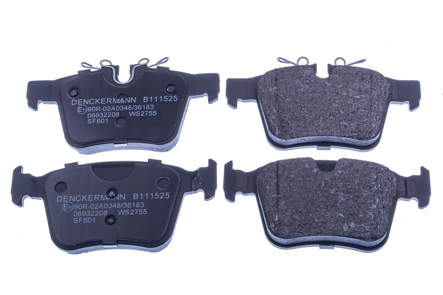 DENCKERMANN Plaquettes de frein B111525 DENCKERMANN B111525 Plaquettes de frein VOLVO XC90 II (256) T8 Plug-in Hybrid AWD 455 CV 2022