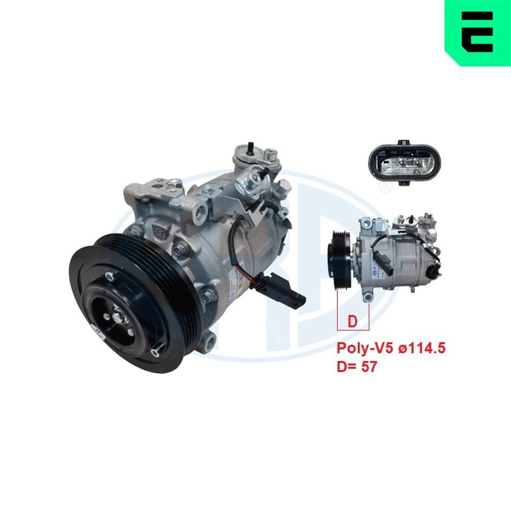 ERA Compressor, ar condicionado 670198 ERA 670198 Compressor de ar condicionado Mercedes C117 originais preço