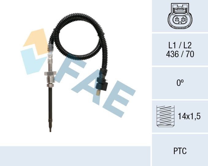 FAE Avgastempgivare 68060 OPEL avgastempgivare FAE 68060