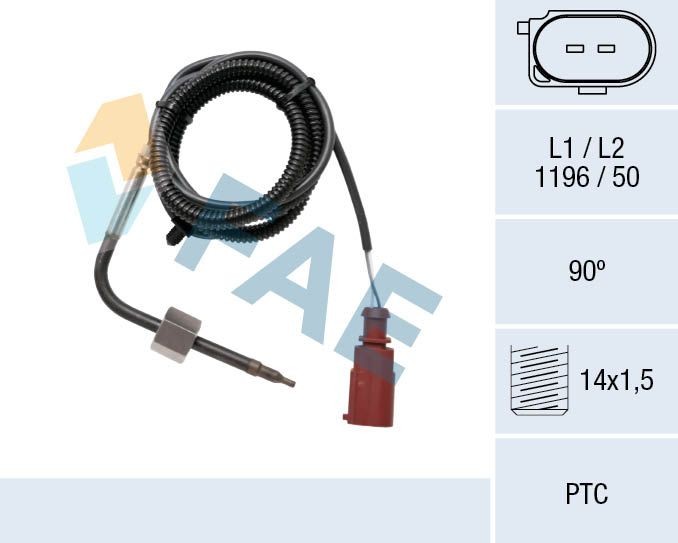 FAE Abgastemperatursensor 68062 68062 FAE VW Passat 3BG Abgastemperatursensor Preis