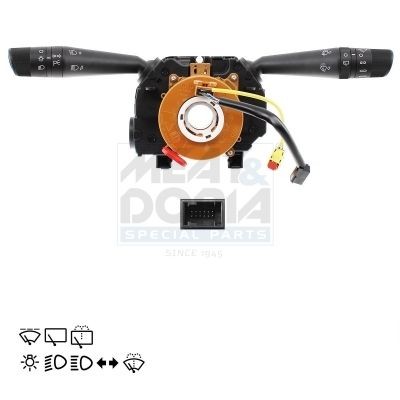 Stuurkolomschakelaar MEAT & DORIA 231817 MEAT & DORIA 231817: Richtingaanwijzer schakelaar Fiat FIORINO 2004