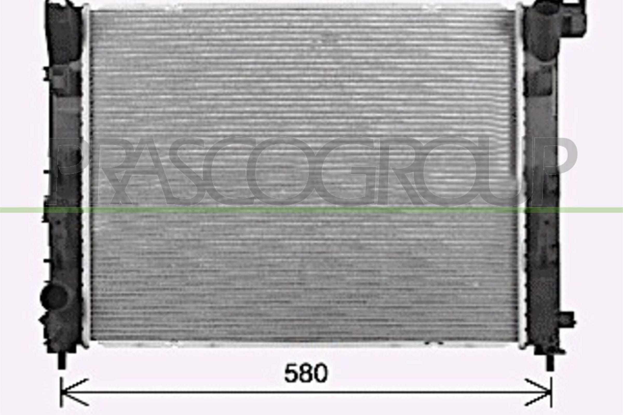 PRASCO Chladič motora DA730R001 Chladič motora PRASCO LAGUNA DA730R001 lacné