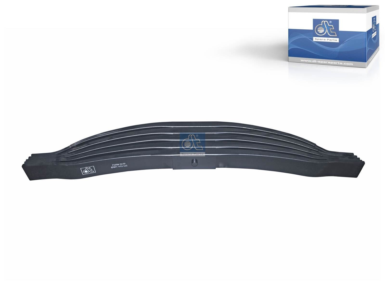 DT Spare Parts Listová pružina 1.25342 DT Spare Parts List prużiny BMW 1.25342