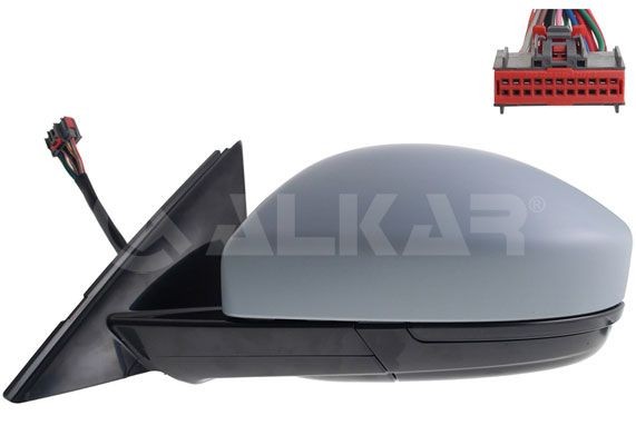 Ārējais atpakaļskata spogulis ALKAR 6143085 ALKAR 6143085 Atpakaļskata spogulis JAGUAR XK 2006