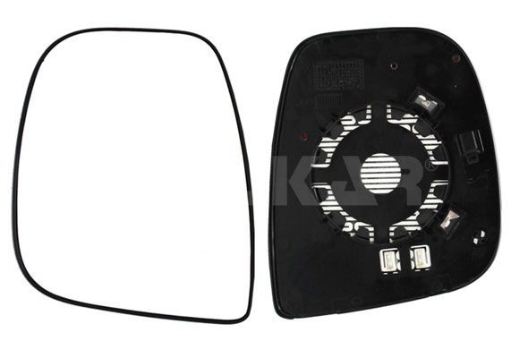 ALKAR Vidro de espelho, espelho retrovisor exterior 6432836 ALKAR 6432836 originais Vidro espelho retrovisor Berlingo Van (K9) custo
