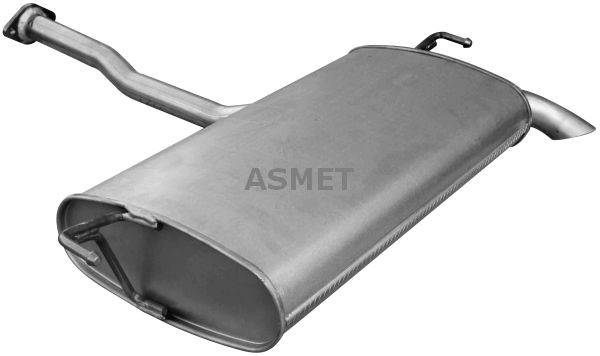 ASMET Rear silencer 15.023 15.023 ASMET exhaust silencer for HYUNDAI TERRACAN