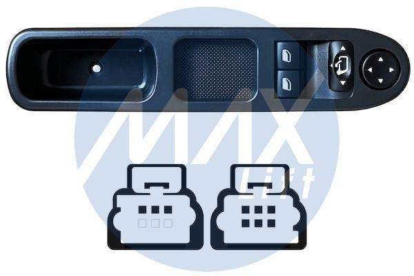 Interruttore, Alzacristallo MAX SPG112 MAX SPG112 costo Pulsantiera alzacristalli Peugeot 307 2010