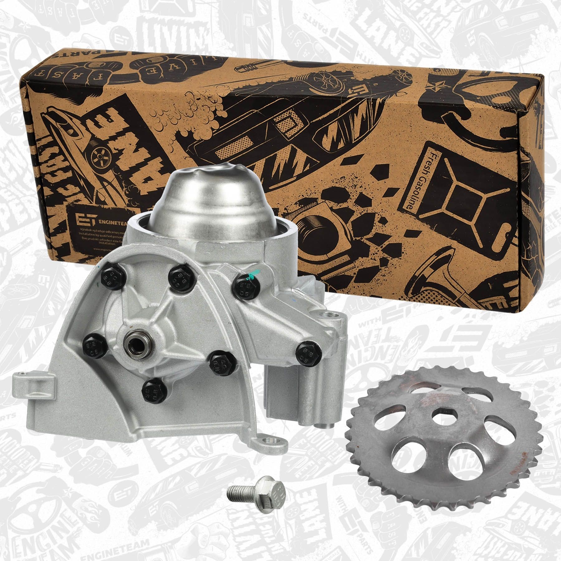 ET ENGINETEAM Αντλία λαδιού PU0074VR1 PU0074VR1 Αντλία λαδιού ET ENGINETEAM CHEVROLET CRUZE
