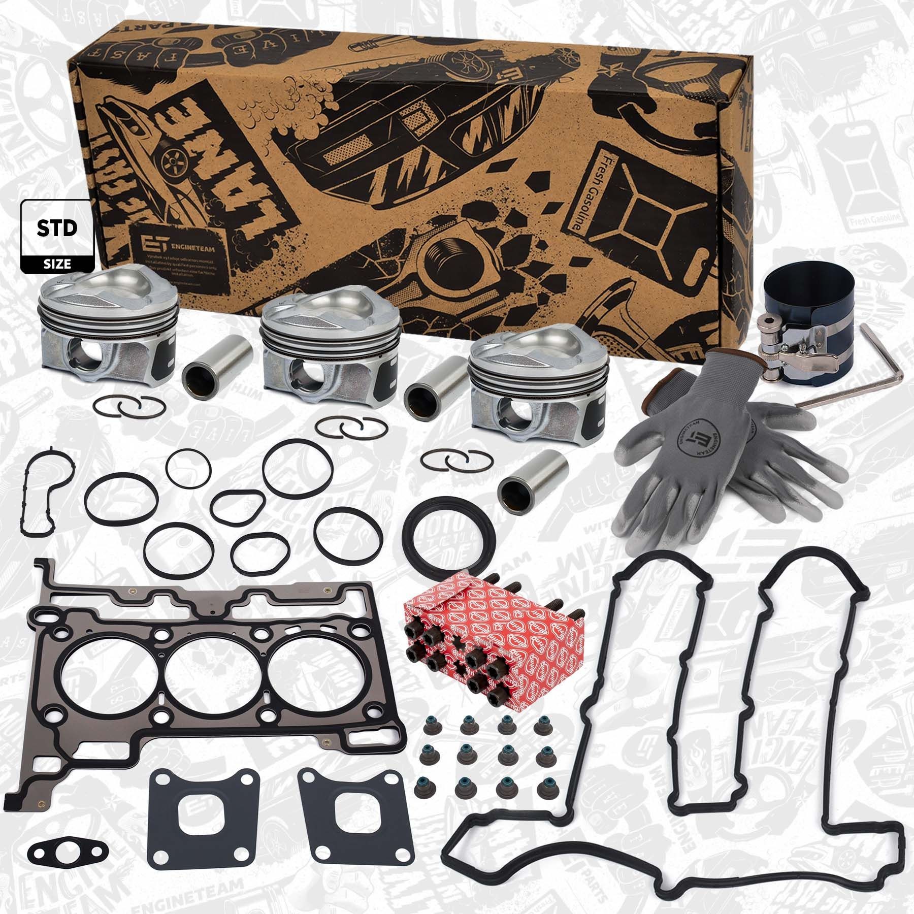 ET ENGINETEAM Kit guarnizioni, Testata TS0057VR1 TS0057VR1 costo Guarnizione testata FORD FOCUS ET ENGINETEAM