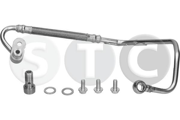 Oil Pipe, charger STC T492362 STC T492362 2018 AUDI A6 turbo oil feed pipe replacement
