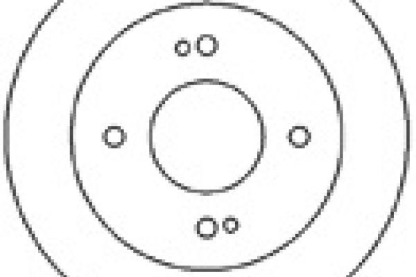 MAPCO Disque de frein 45507 45507 MAPCO Disques Nissan pas cher