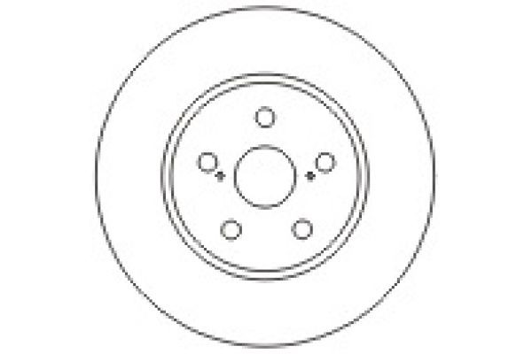MAPCO Bremseskive 45566 Bremseskive MAPCO PRIUS 45566 billige