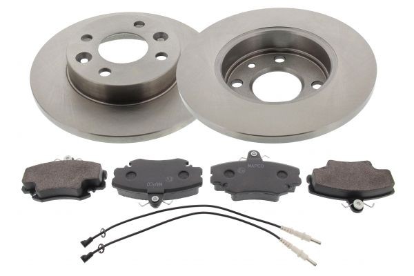 MAPCO Bremžu komplekts, Disku bremzes 47152 MAPCO 47152 Bremžu komplekts Renault Koleos 2 cena