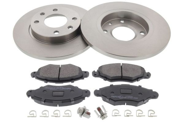 MAPCO Pidurikomplekt, ketaspidur 47351 MAPCO 47351 Pidurikomplekt Mazda 3 originaal