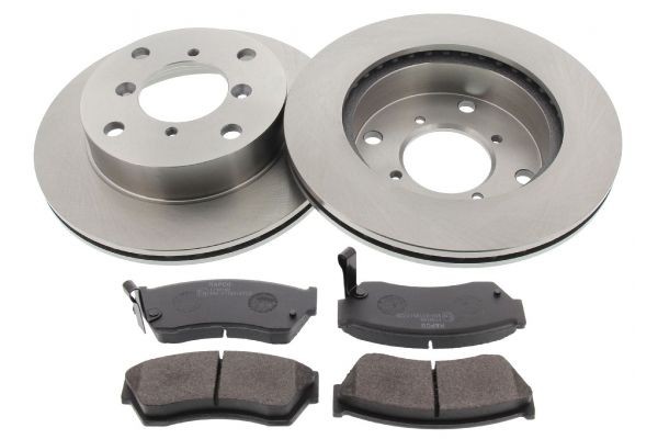 MAPCO Bremseskiver og -klosser 47593 MAPCO 47593 Bremseskiver og klosser Subaru Legacy BC originale pris