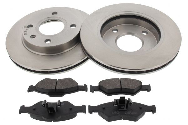 MAPCO Kit de travões 47652 MAPCO 47652 originais Kit de pastilhas de travão e disco Mazda CX-5 KF custo