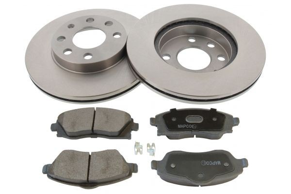MAPCO Brake discs and pads set 47672 MAPCO 47672 genuine Insignia Mk2 (B) Hatchback (Z18) brake rotors and pads price